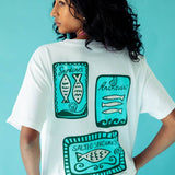 Tin Fish Boyfriend Tee
