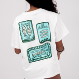 Tin Fish Boyfriend Tee