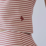 Stretch Tee in Strawberry