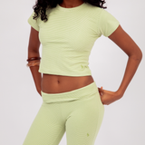 Stretch Tee in Matcha