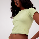 Stretch Tee in Matcha