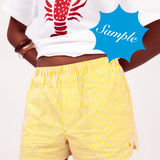 SP Boxer Short in Yellow Stripe - Sample