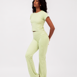 Stretch Tee in Matcha