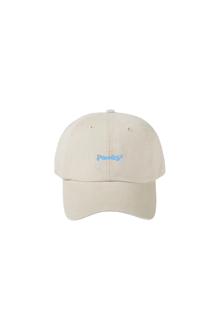 Paradiso Cap in Ecru & Ice Blue