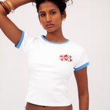 Welcome Aboard Ringer Tee