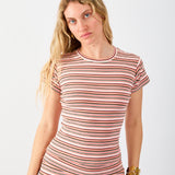 Stretch Tee in Blossom