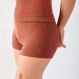 Stretch Short in Crimson