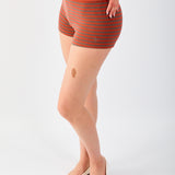 Stretch Short in Crimson