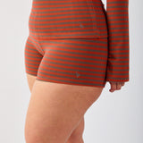 Stretch Short in Crimson