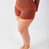 Stretch Short in Crimson