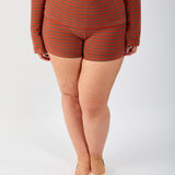Stretch Short in Crimson