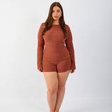 Stretch Short in Crimson