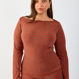 Stretch Long sleeve in Crimson - Gifted