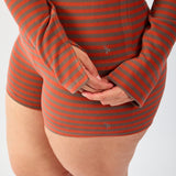 Stretch Long sleeve in Crimson - Gifted
