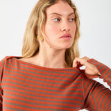 Stretch Long sleeve in Crimson - Gifted