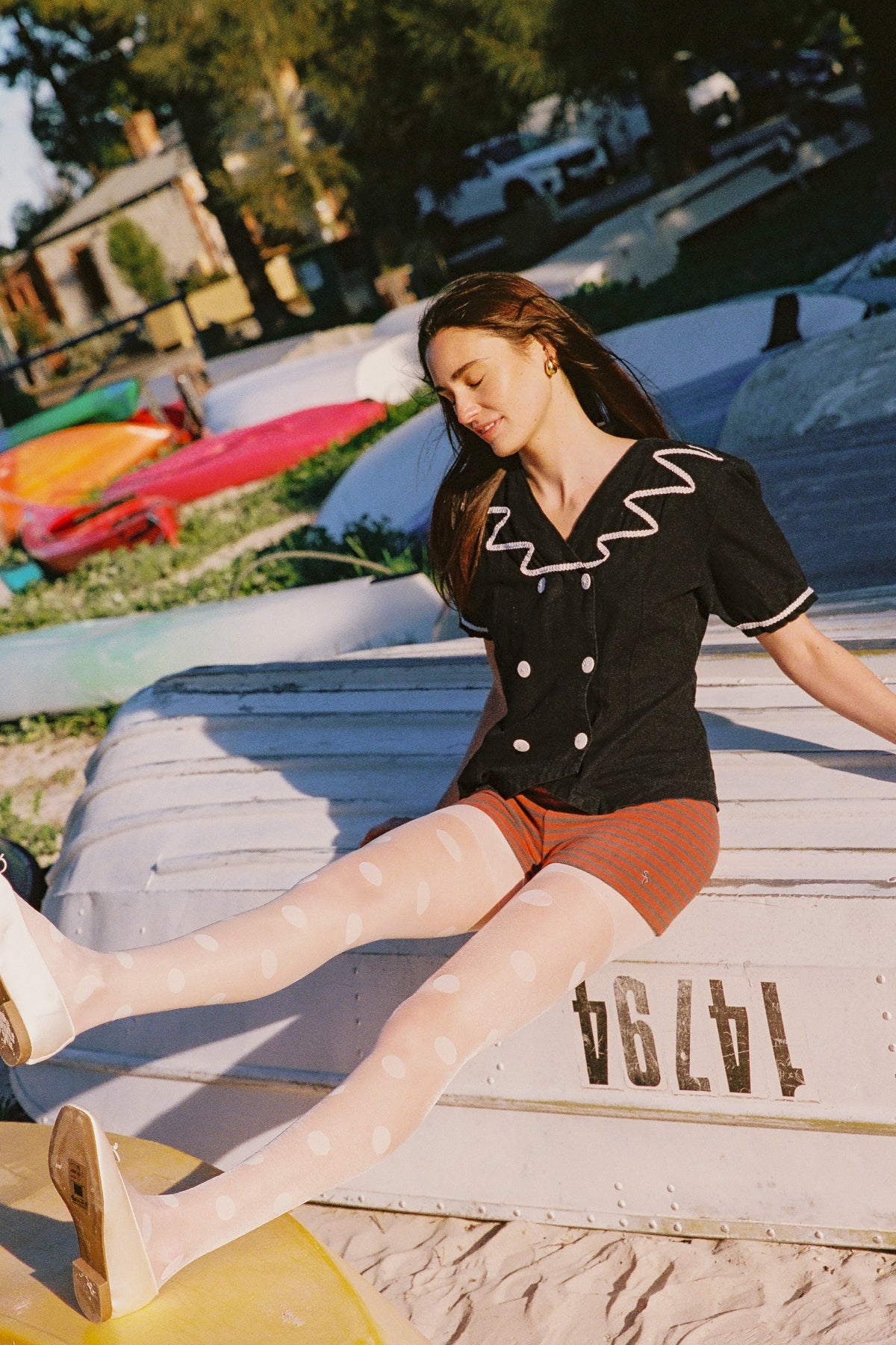 Stretch Short in Crimson