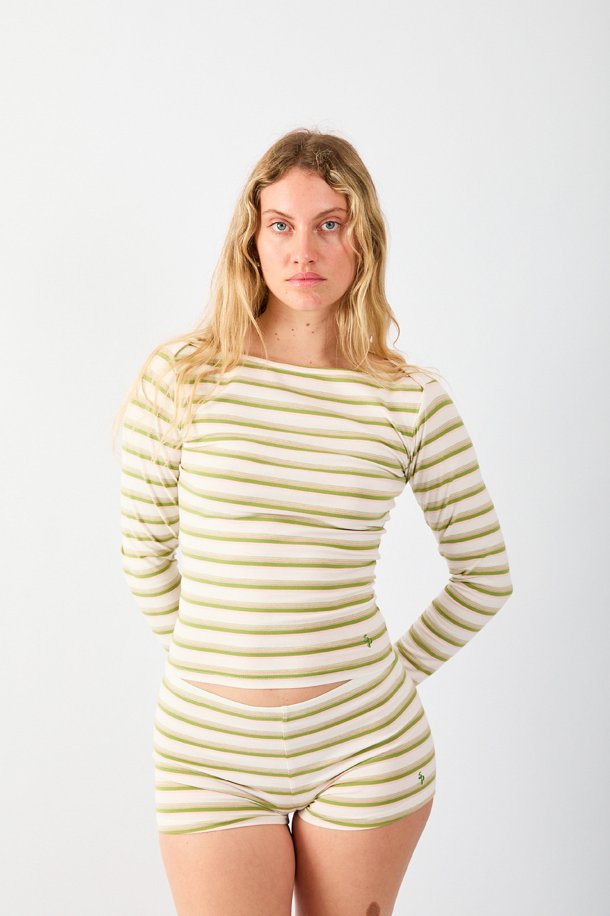 Stretch Long Sleeve in Fern