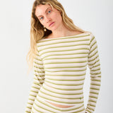 Stretch Long Sleeve in Fern