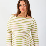 Stretch Long Sleeve in Fern