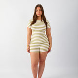 Stretch Tee in Fern