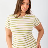 Stretch Tee in Fern