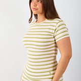 Stretch Tee in Fern