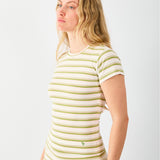 Stretch Tee in Fern