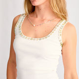Ibiza Tank in Pearl
