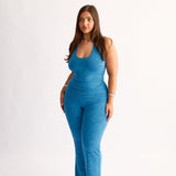 Stretch Flares in Blueberry