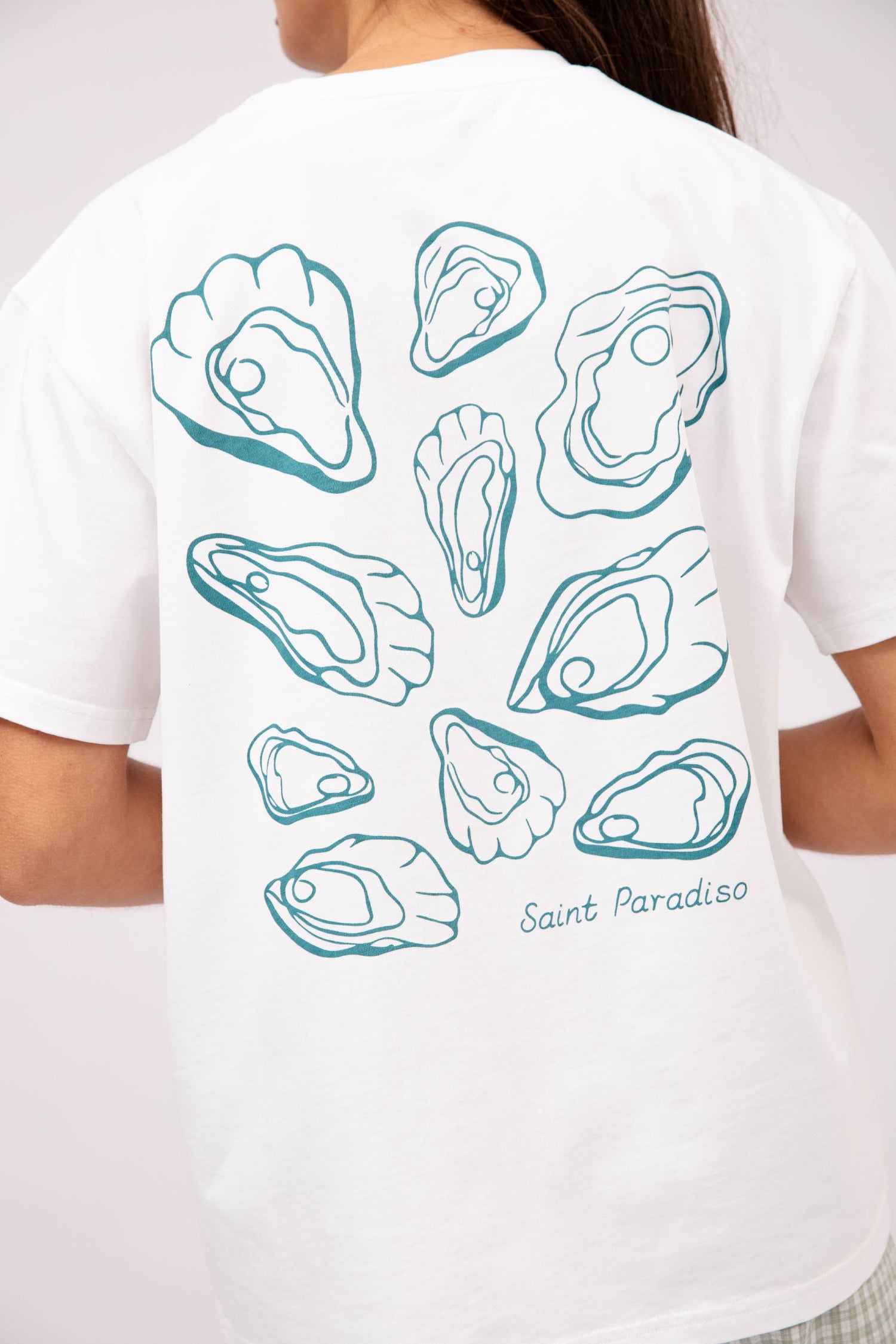 Here For The Oysters Boyfriend Tee