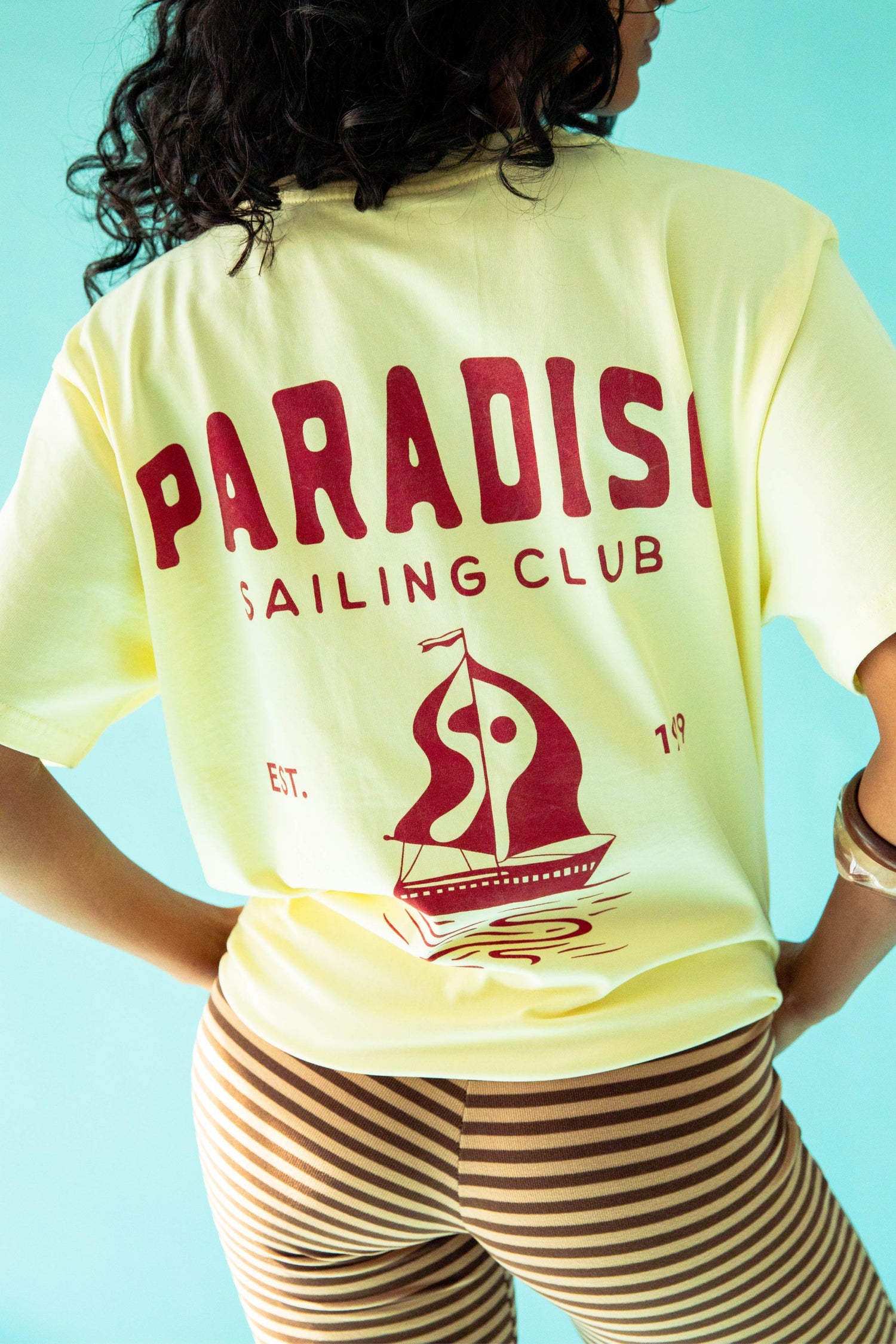 Sunset Sail Boyfriend Tee