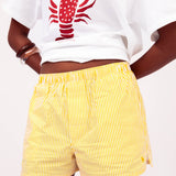 SP Boxer Short in Yellow Stripe