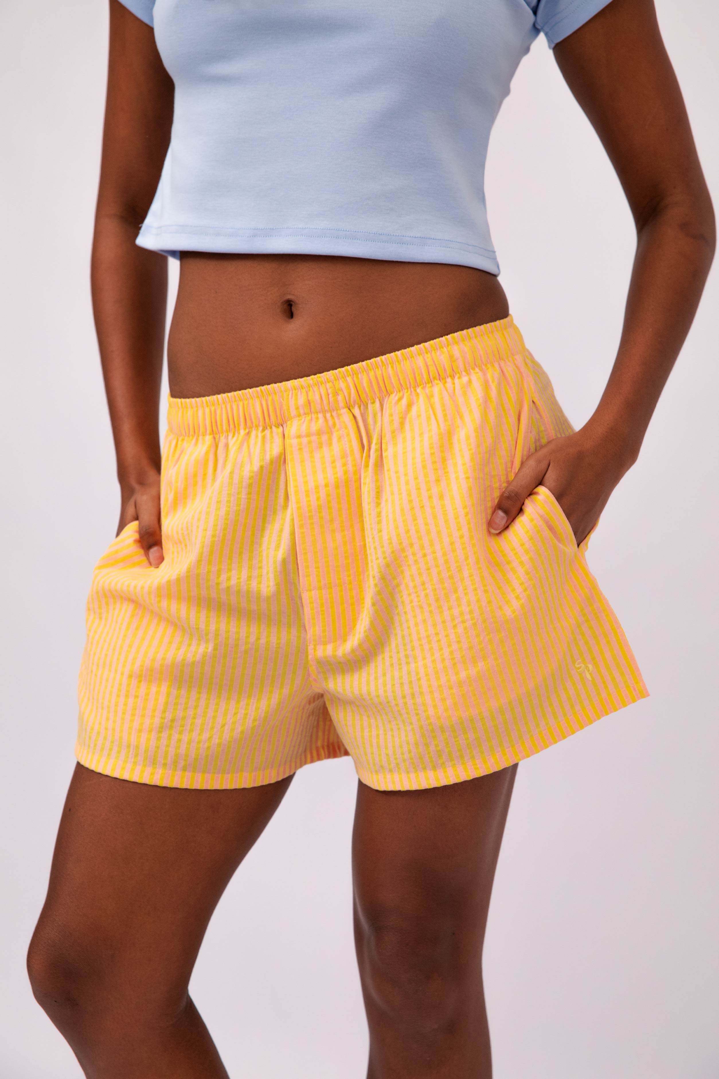SP Boxer Short in Sorbet Stripe