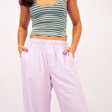 SP Boxer Pants in Berry Stripe