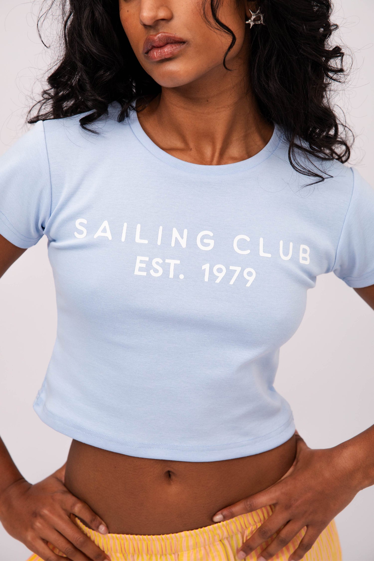 Sailing Club Baby Tee
