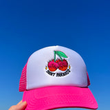 Cherry Trucker Cap